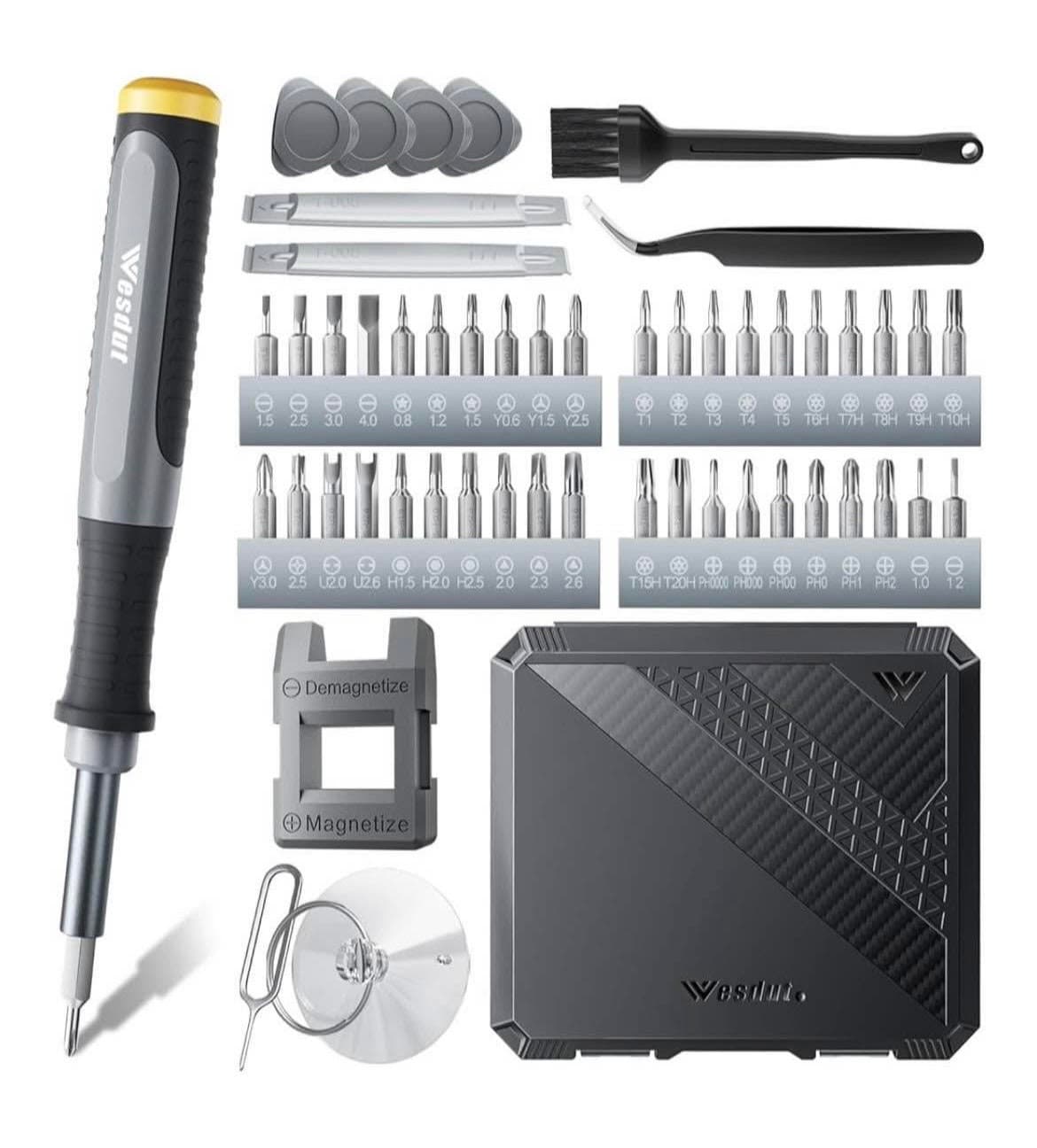 Kit de destornilladores de precisión 52 en 1