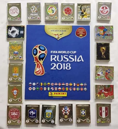 Álbum Panini Rusia 2018 Pasta Dura — Completo 2